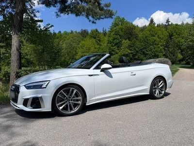 Gebraucht Audi A5 Cabriolet S-Line 204 PS (150 kW) 2020 Weiß Cabrio