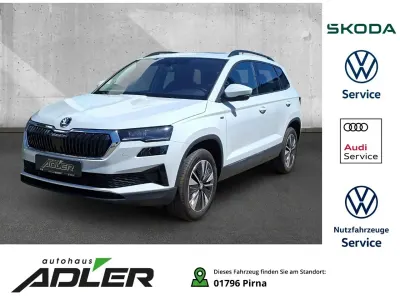 Gebraucht Skoda Karoq Tour 150 PS (110 kW) 2023 Weiss SUV