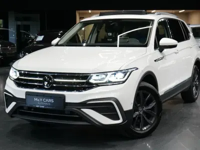 Gebraucht VW Tiguan Allspace Life 150 PS (110 kW) 2022 Weiß SUV