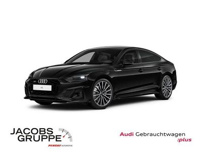 Mythosschwarz metallic Gebraucht 2023 Audi A5 Sportback S-Line Kleinwagen | 38.970 € (Etwas zu teuer)