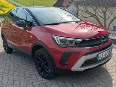Brugt Opel Crossland Elegance 131 HK (96 kW) 2021 Rød SUV