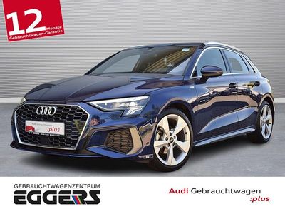 Gebraucht Audi A3 S-Line 150 PS (110 kW) 2023 Navarrablau metallic Limousine