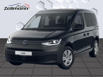 Neu VW Caddy 114 PS (83 kW) 2025 Schwarz Van / Kleinbus