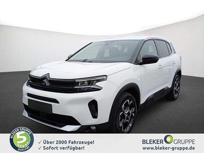 Gebraucht Citroën C5 Aircross Feel 131 PS (96 kW) 2023 Lack weiss banquise/typ aussenverkleidung spiegel flach standard SUV