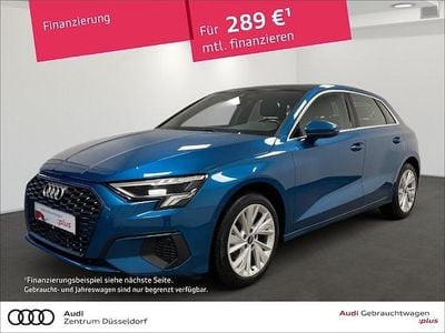 Gebraucht Audi A3 Ambiente 150 PS (110 kW) 2022 Blau Limousine