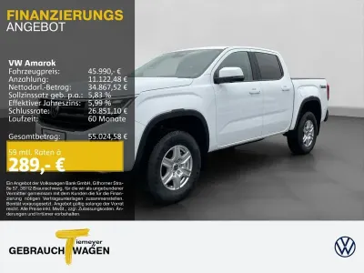Neu VW Amarok Life 205 PS (150 kW) 2025 Weiß Pickup