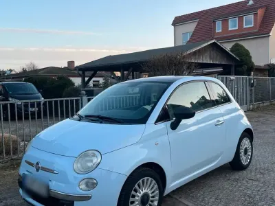 Gebraucht Fiat 500 69 PS (50 kW) 2009 Blau Cabrio
