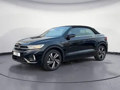Neu VW T-Roc Cabriolet R-line 150 PS (110 kW) 2025 Schwarz Cabrio