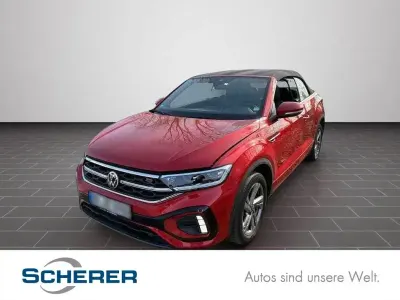 Brugt VW T-Roc Cabriolet R-line 150 HK (110 kW) 2023 Rød Cabriolet