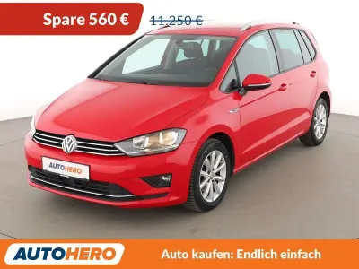 Gebraucht VW Golf Sportsvan LOUNGE 125 PS (91 kW) 2016 Rot Van / Kleinbus