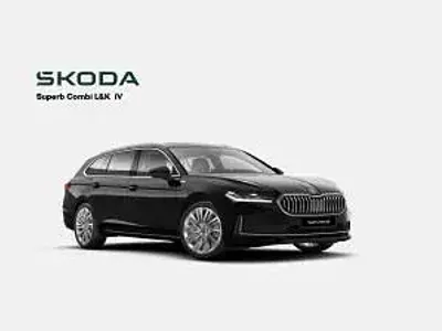 Neu Skoda Superb 204 PS (150 kW) 2026 Schwarz (onyxschwarz metallic) Kombi
