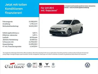 Gebraucht VW Polo Life 95 PS (69 kW) 2026 Ascotgrau Kleinwagen