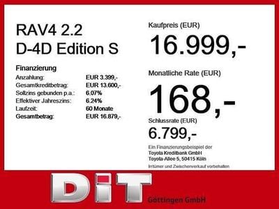 Usata Toyota RAV4 Basis 150 CV (110 kW) 2015 Marrone SUV