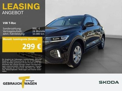 Usado VW T-Roc R-line 150 HP (110 kW) 2024 Preto SUV
