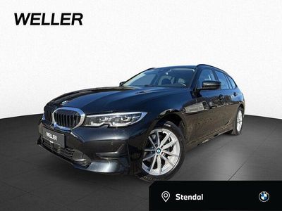 Gebraucht BMW 320 Advantage 190 PS (139 kW) 2021 Black sapphire (schwarz) Kombi