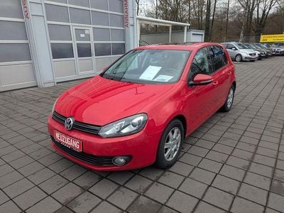 Gebraucht VW Golf VI 140 PS (102 kW) 2010 Rot Kleinwagen