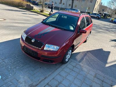 Gebraucht Skoda Fabia 75 PS (55 kW) 2005 Rot Kombi