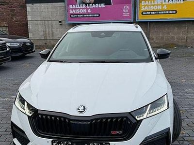 Brugt Skoda Octavia RS 200 HK (147 kW) 2022 Hvid Stationcar
