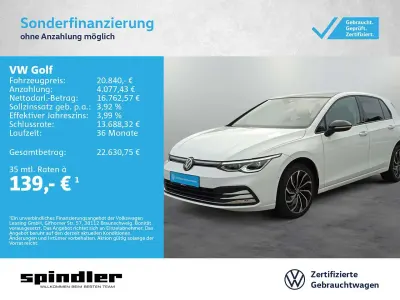 Gebraucht VW Golf VIII IQ Drive 116 PS (85 kW) 2023 Pure white Limousine