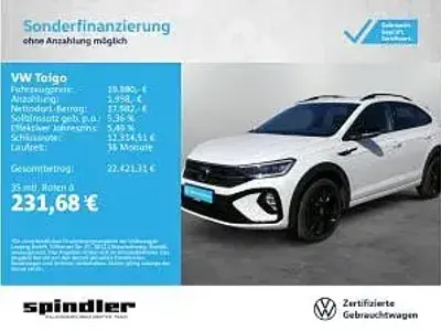 Gebraucht VW Taigo 150 PS (110 kW) 2023 Weiß (pure white) SUV