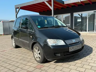 Gebraucht Fiat Idea Emotion 95 PS (69 kW) 2008 Schwarz Van / Kleinbus