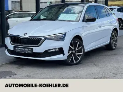 Gebraucht Skoda Scala Style 150 PS (110 kW) 2019 Moonweiss metallic (metallic) Kleinwagen