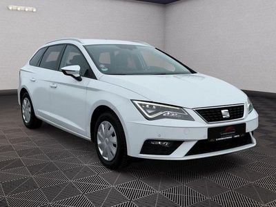 Usata Seat Leon ST Style 110 CV (80 kW) 2018 Bianco Station wagon