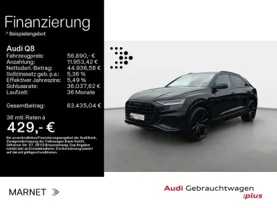 Gebraucht Audi Q8 Ambiente 286 PS (210 kW) 2023 Mythosschwarz metallic SUV