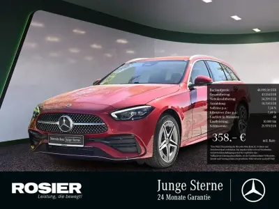 Brugt Mercedes C300e Advanced 197 HK (144 kW) 2025 Rød Stationcar
