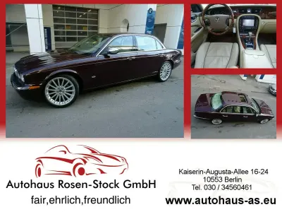 Używany Jaguar XJ 396 KM (291 kW) 2006 Purpurowy Sedan/Limuzyna