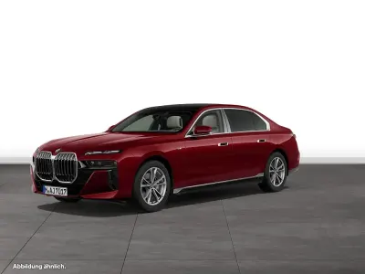 Gebraucht BMW 740 M Sport 299 PS (219 kW) 2025 Rot Limousine