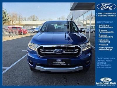 Gebraucht Ford Ranger Limited 212 PS (155 kW) 2022 Blau Pickup