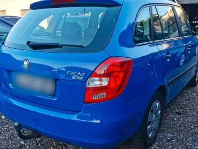 Gebraucht Skoda Fabia 86 PS (63 kW) 2008 Blau Kombi