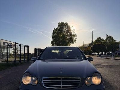 Brugt Mercedes C180 Classic 143 HK (105 kW) 2005 Blå Sedan