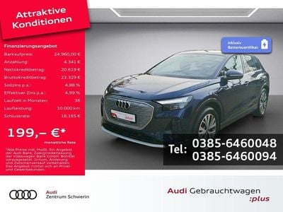 Gebraucht Audi Q4 e-tron Advanced 125 kW (170 PS) 2022 Navarrablau SUV