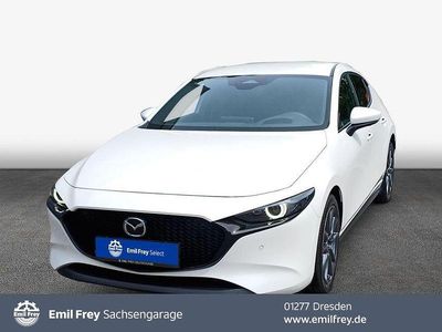 Brugt Mazda 3 Exclusive-Line 140 HK (102 kW) 2024 Hvid Sedan