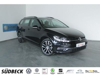 Gebraucht VW Golf VII 116 PS (85 kW) 2018 Deep black perleffekt (metallic) Kombi