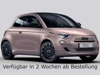 Neu Fiat 500 La Prima 65 PS (47 kW) 2026 Ozean grün Kleinwagen