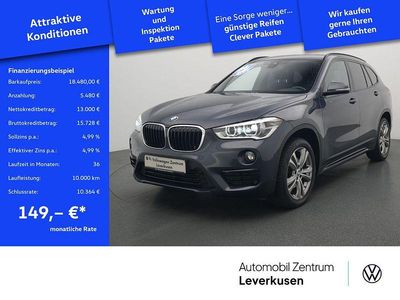 Używany BMW X1 Sport Line 150 KM (110 kW) 2017 Szary SUV