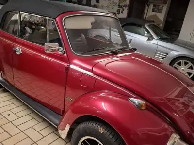 Używany VW Käfer 50 KM (36 kW) 1979 Czerwony Kabriolet