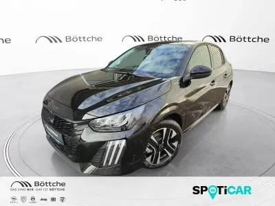 Neu Peugeot 208 Allure 101 PS (74 kW) 2025 Lackierung schwarz perla nera/typ aussenverkleidung metalliclackierung Kleinwagen
