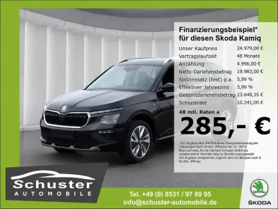 Gebraucht Skoda Kamiq Drive 116 PS (85 kW) 2024 Schwarz SUV