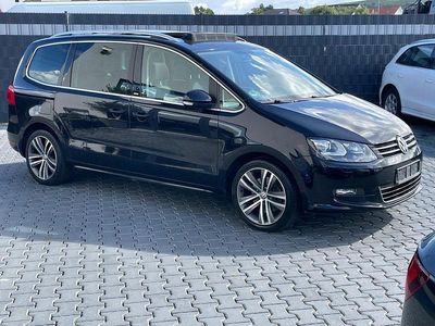 Gebraucht VW Sharan Style 200 PS (147 kW) 2011 Schwarz Van / Kleinbus