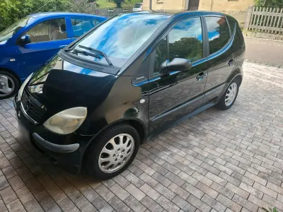 Usata Mercedes A170 95 CV (69 kW) 2002 Nero Utilitaria