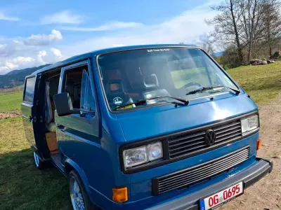 Gebraucht VW Multivan 95 PS (69 kW) 1988 Blau Van / Kleinbus