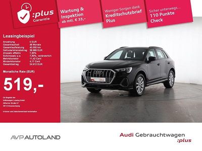 Gebraucht Audi Q3 S-Line 150 PS (110 kW) 2024 Schwarz SUV