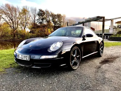 Brugt Porsche 911 Carrera 325 HK (239 kW) 2005 Sort Coupe