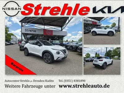 Gebraucht Nissan Juke N-Connecta 114 PS (83 kW) 2026 Pearl white / black SUV
