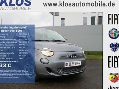 Gebraucht Fiat 500e Icon 87 kW (119 PS) 2022 Schwarz Limousine