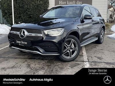 Unilack schwarz Gebraucht 2021 Mercedes GLC300e AMG SUV | 33.980 € (Fairer Preis)